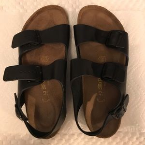 Men’s Birkenstock Milano - Black Leather